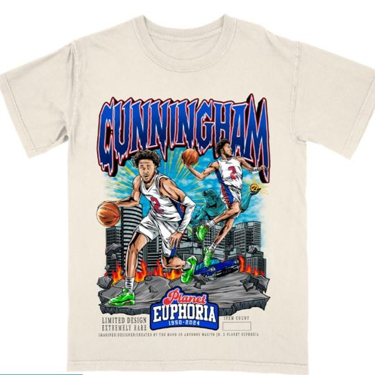 Vintage 90s Cade Cunningham Shirt Homage Retro Classic Graphic Tee Bootleg Bestseller Unisex Sport Gift