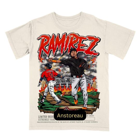 Vintage 90s Jose Ramirez  Shirt Homage Retro Classic Graphic Tee Bootleg Bestseller Unisex Sport Gift