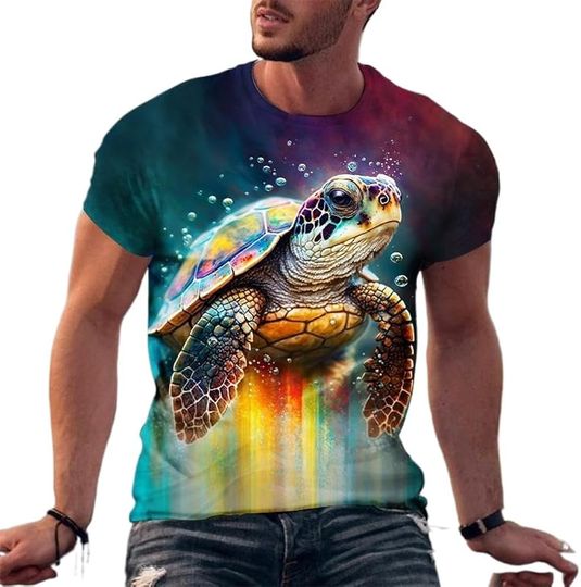 3D T Shirt Fashion Cool Train Printed Tees T-Shirts Men/Women Short