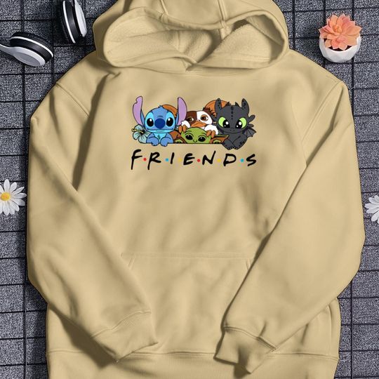 Cute Stitch Hoodie Dragon Hoodie Train Your Dragon Hoodie Friends Hoodie For Summer Vacation Trip Gift For Birthday Gift For Her For Friends