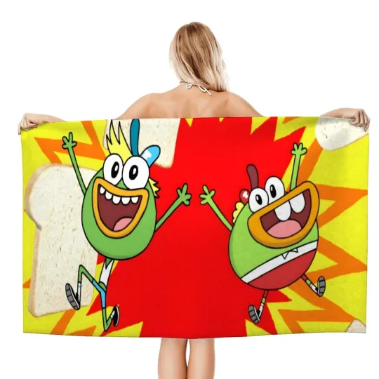 Beach Towel for Breadwinners Kids Girls Boys Gifts Travel Lightweight Quick Dry