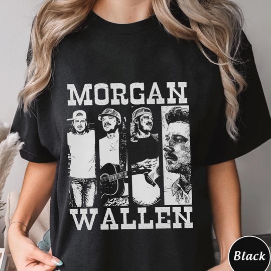 Wallen Western T-Shirt Vintage Country Music Fan Tee Retro Concert Shirt Gift