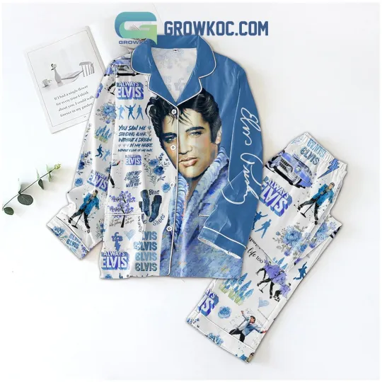 Elvis Presley Always Elvis Can8217t Help Falling Inlong With You Pajamas Set