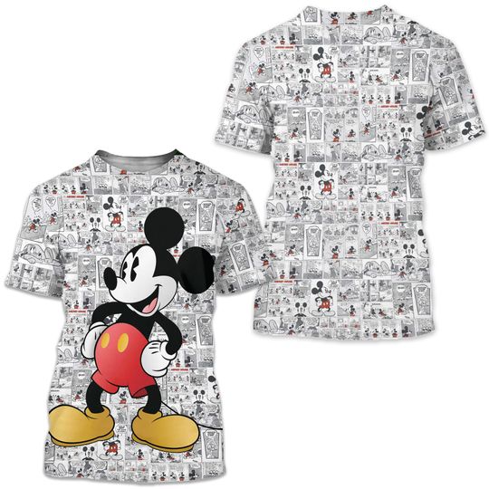 Disney Mickey Mouse 3D T-Shirt