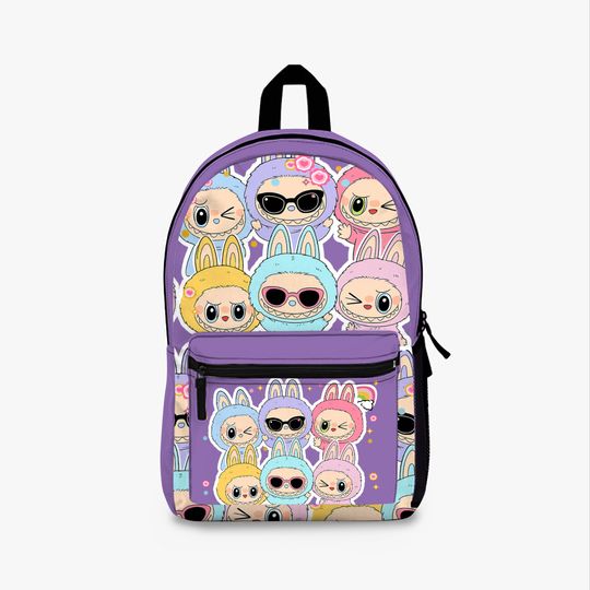 Labubu Inspired Lightweight Backpack for Kids and Teens