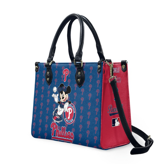 Personalized Philadelphia Baseball Team Philliess Leather Handbag