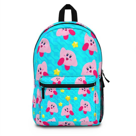 Kirby Pink and Blue Backpack