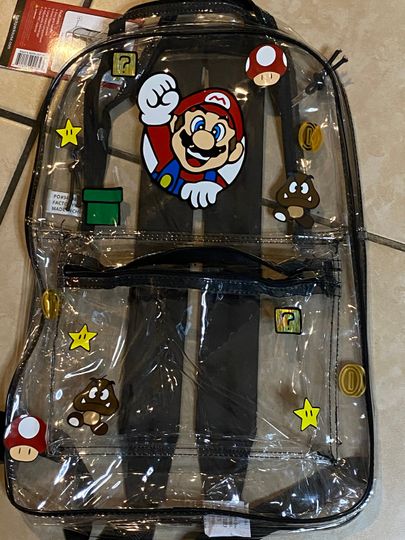 Super Mario Clear Backpack