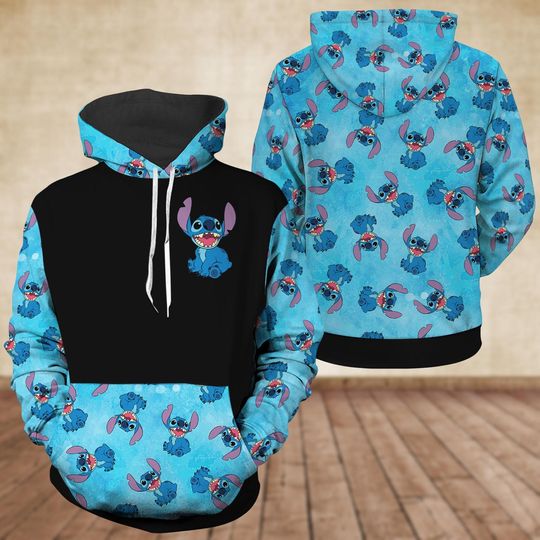 Stitch Hoodie, Lilo And Stitch Shirt, Funny Cartoon Movie Shirt, Disneyland Trip Shirt, Magic Kingdom Merch, Gift For Disney Fans