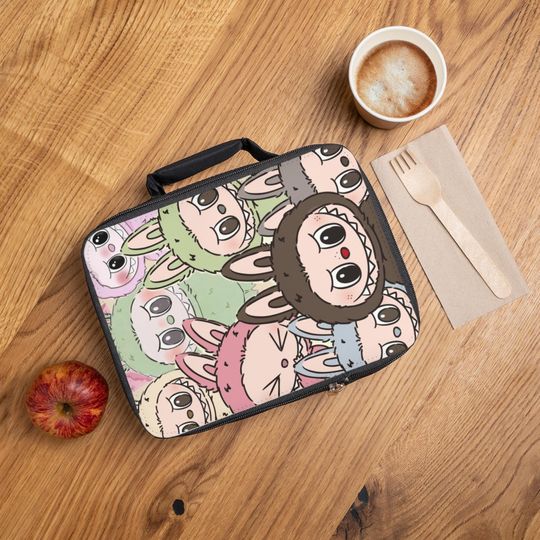 LABUBU Eco-friendly Lunch Bag for Kids, Perfect for School