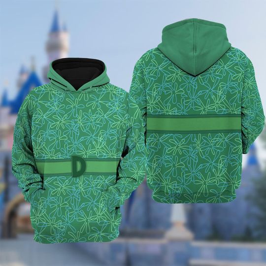 Disgust Inside Out 3D Shirt, Inside Out 2 Hoodie, Disgust Costume Shirt, Disgust Cosplay Costume, Inside Out Shirt Gift