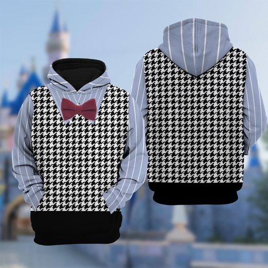 Fear Costume Shirt, Inside Out Cosplay Costume Hoodie, Inside Out Fear Character All Over Print Shirt, Fear Inside Out Halloween 3D