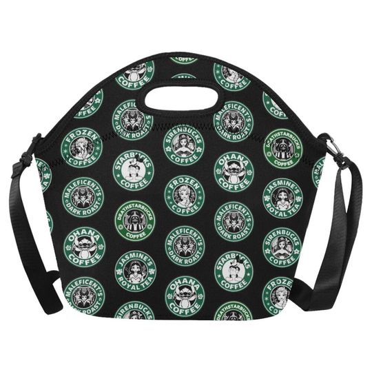 Disney Starbucks Neoprene Lunch Bag