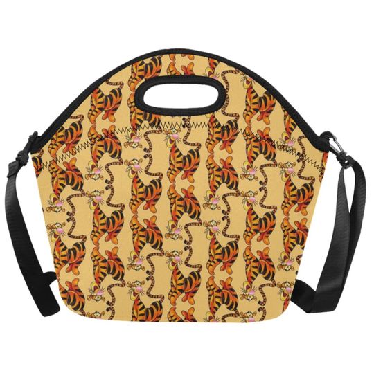 Tigger Neoprene Lunch Bag | Tigger Lunch Bag | Tigger Lunchbox | Tigger Bag | Winnie the Pooh Lunchbox | Disney Lunch Bag | Disney Lunchbox