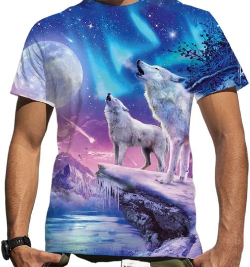 3D T Shirt Fashion Cool Train Printed Tees T-Shirts Men/Women Short