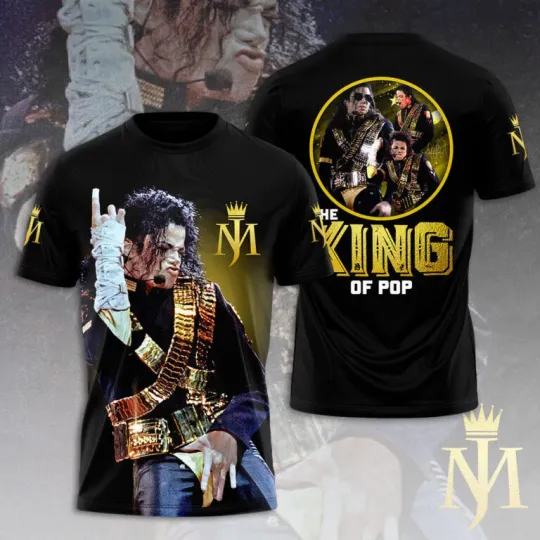 Michael Jackson 3D Unisex T-shirt, gift for fans