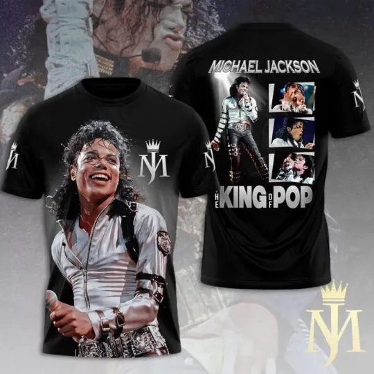 Michael Jackson 3D Unisex T-Shirt