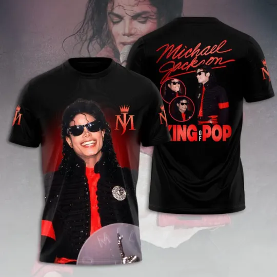 Michael Jackson 3D Unisex T-Shirt