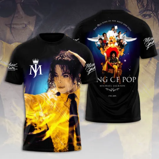 Michael Jackson 3D Unisex T-Shirt