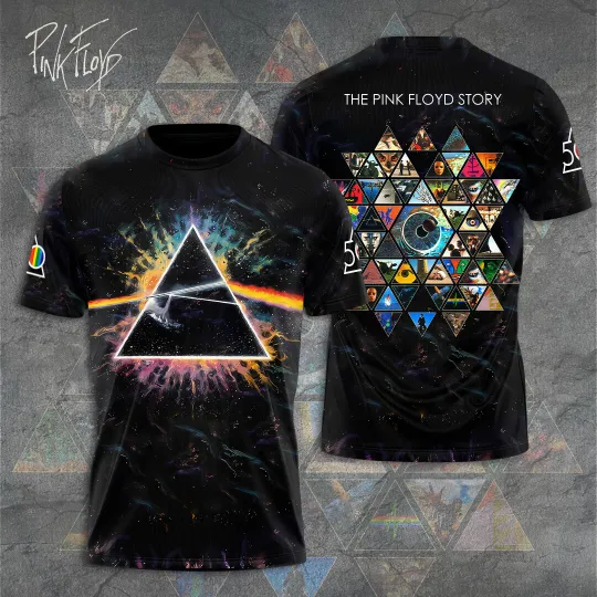 Pink Floyd 3D Unisex T-Shirt gift for fans