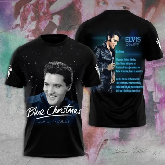 Elvis Presley 3D Unisex T-shirt, gift for fan