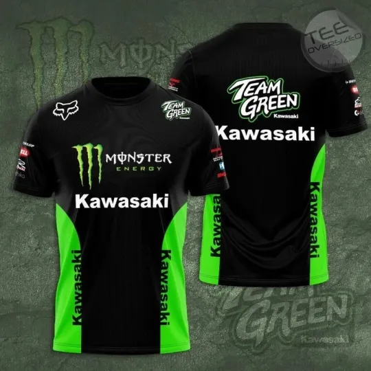 Kawasaki Racing Team 3D T-shirt