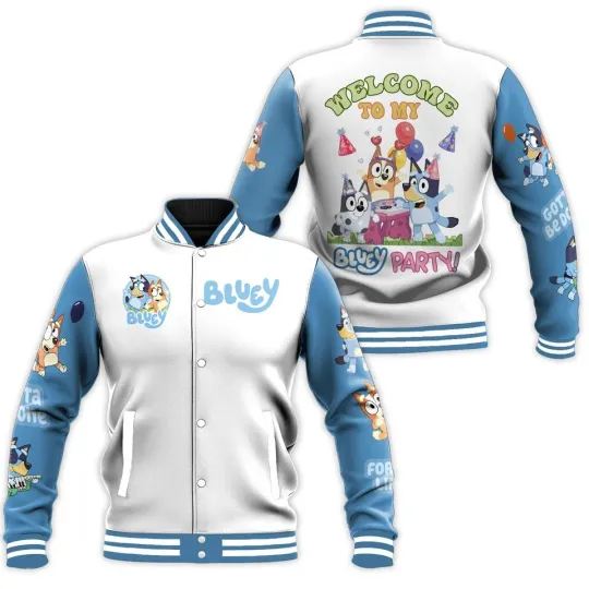 BlueyDad Baseball Jacket