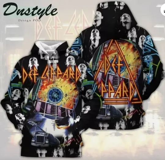 Def Leppard Band Men Women 3D Printed Hoodie