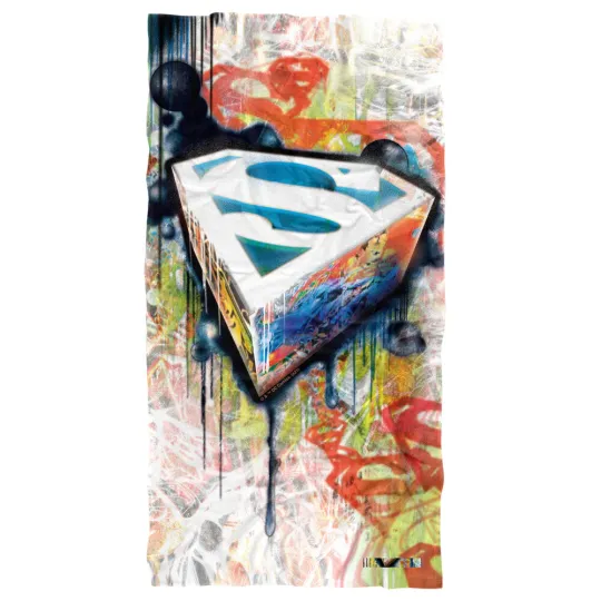 Superman Urban Shields Officially Licensed Beach Towel 30"x60"