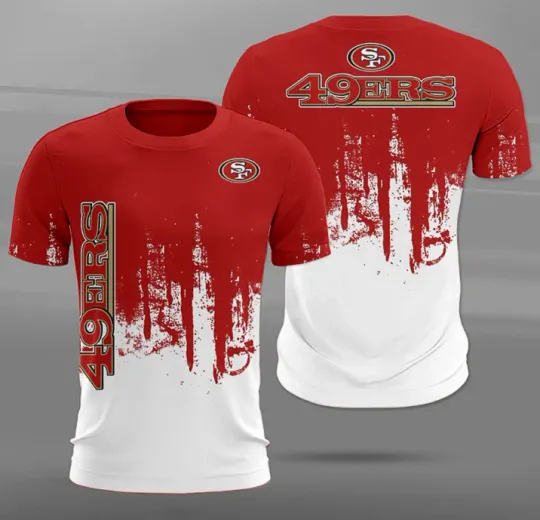 San Francisco 49ers All-Over Print Shirt - Durable & Stylish