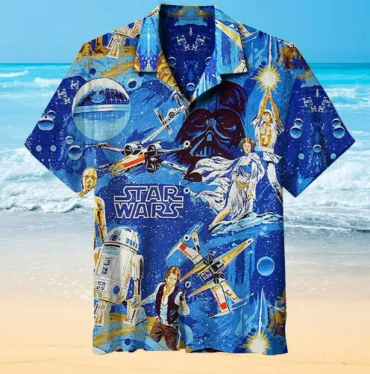 Star wars HAWAIIAN SHIRT hot Hawaiian shirt