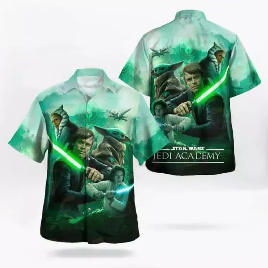 Star Wars Jedi Accademy Star Wars Anniversary Hawaiian Shirt