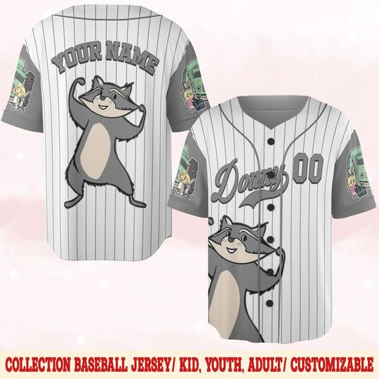 Personalized Trash Truck Baseball Jersey, Hank Trash Truck Birthday Boy, Birthday Girl Jersey, Trash Truck Family Birthday Matching