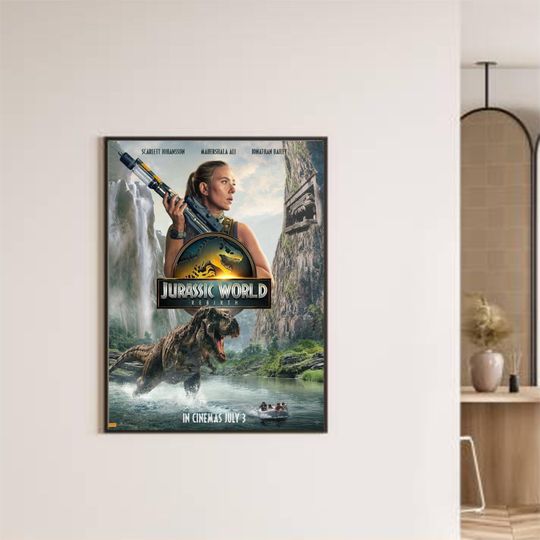 Jurassic World Rebirth Premium Matte Vertical Poster
