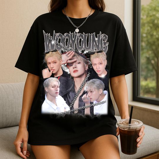 Retro Wooyoung Ateez T-shirt, Ateez Lemon Drop Shirt, Ateez Golden Hour Part 3 Shirt, Ateez 2025 World Tour In Your Fantasy Shirt, Aniteez