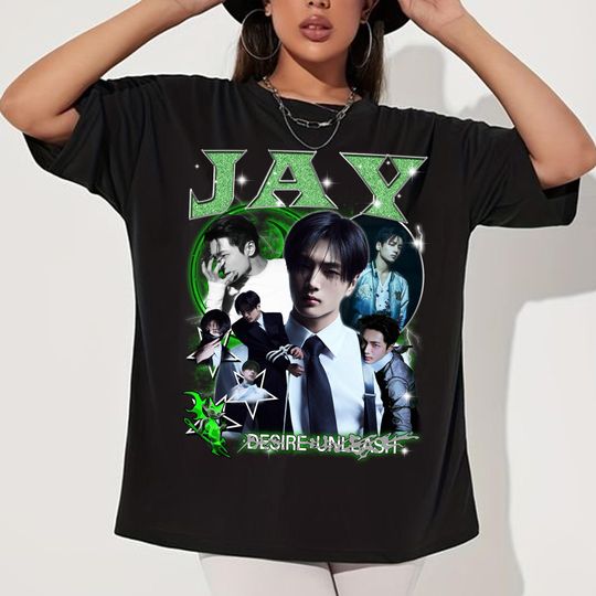 Retro Jay Enhypen T-Shirt, Enhypen Desire: Unleash Shirt, Enhypen Walk The Line World Tour Shirt, Enhypen Fate Plus Tour Shirt Sweater