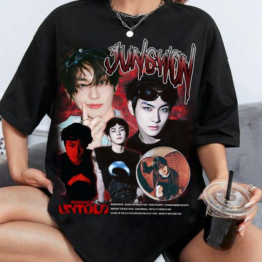 Vintage Jungwon Enhypen T-shirt, Enhypen Romance: Untold Album Shirt, Enhypen Walk The Line Tour Shirt, Enhypen Members Kpop Shirt Sweaeter