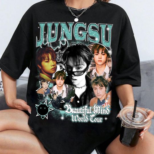 Retro Jungsu Xdinary Heroes T-shirt, Xdinary Heroes Beautiful Mind World Tour 2025 Shirt, Beautiful Mind Album, Xdinary Heroes Live and Fall