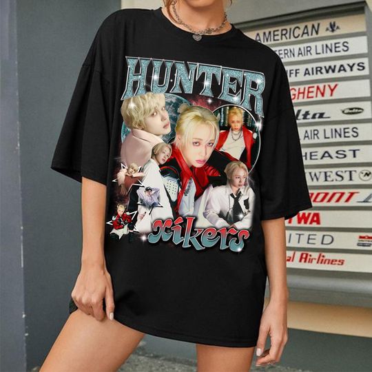 Retro Hunter Xikers T-shirt, Xikers 2025 World Tour Road to XY: Enter the Gate Sweatshirt, Xikers World Tour Shirt, Xikers House Of Tricky