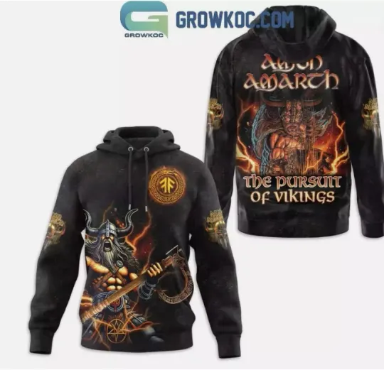 Amon Amarth The Pursuit Of Vikings 3D Hoodie