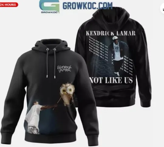 Kendrick Lamar Not Like Us New Release 2024 Hoodie 3d - all printed