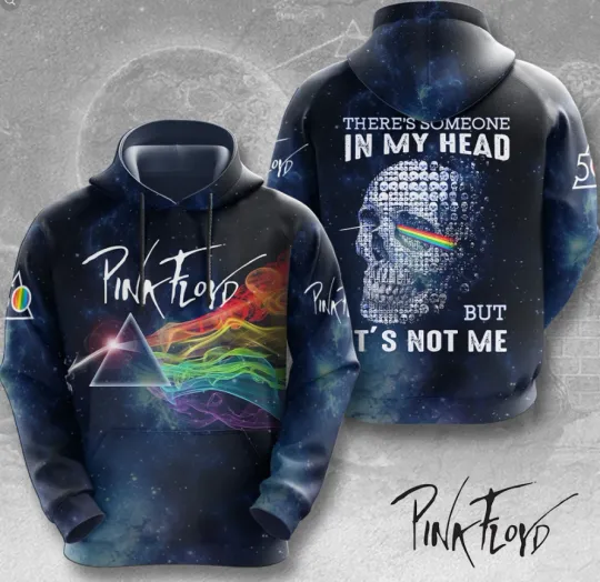 Pink Floyd 3D Hoodie There Someone In My Heart But It'S Not Me Gif