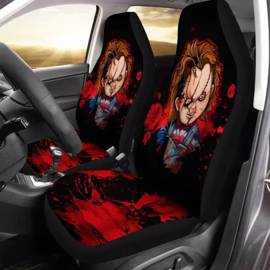 Chucky Car Seat Covers (Set of 2) - Horror Movie Car Accessories
