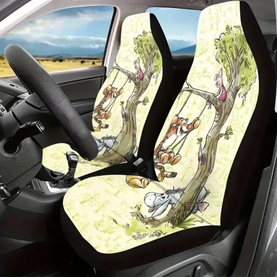 Poo Bear & Friends Winnie The Pooh Car Seat Covers
