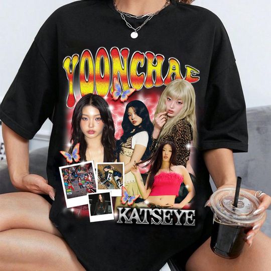 Retro Yoonchae Katseye T-shirt, Katseye Gnarly Shirt, Katseye Soft is Strong Album Shirt, Katseye Touch Shirt, Katseye Members Shirt