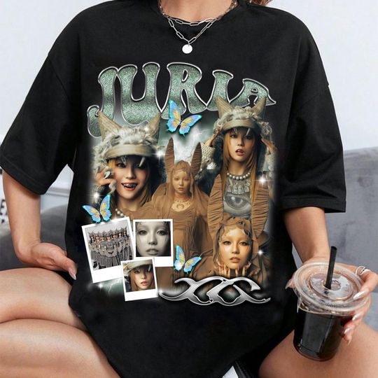 Juria XG Graphic T-shirt, Woke Up Album Shirt, Xtraordinary Girls Shirt, XG Kpop Jurin, Chisa, Hinata, Juria, Cocona, Maya, Harvey Tee