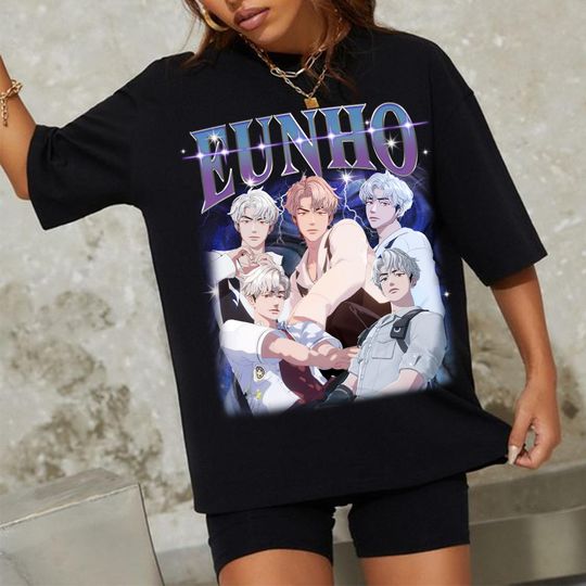 Retro Eunho Plave T-shirt, Plave 2nd Mini Album Asterum: 134-1 Shirt, Wave 4 Luv Shirt, DASH Quantum Leap Tour, Noah, Yejun, Bamby, Hamin