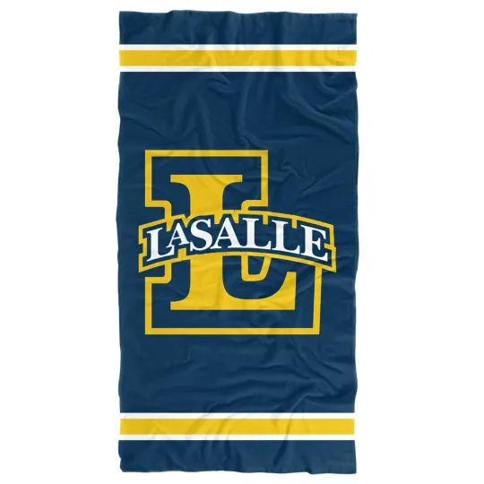 La Salle University Beach Towel, 30"x60" Primary Logo Beach Towel