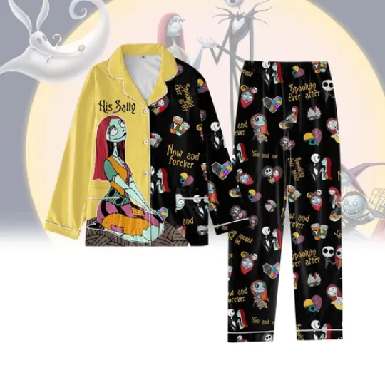 Sally Pajamas Set, Luxury Silk Pajamas Soft Sleepwear For Women