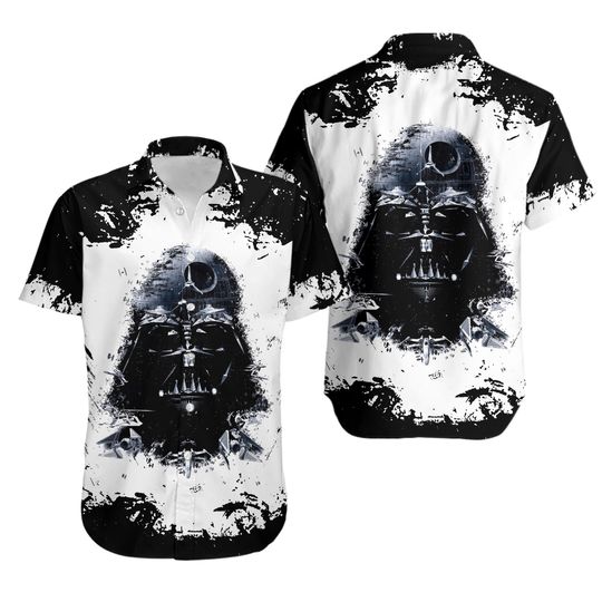 Discover SW Darth Vader So Cool Aloha Summer Beach Button Down Hawaiian Shirt